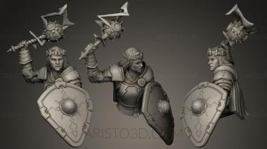 Busts of heroes and monsters (BUSTH_0182) 3D model for CNC machine